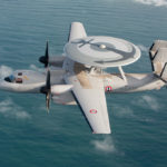 E-2 Hawkeye early warning aircraft